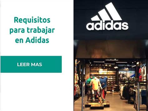 adidas trabaja con nosotros|adidas bolsa de trabajo.